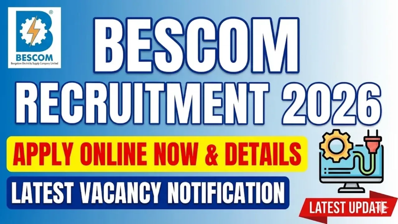 BESCOM Recruitment 2026: Apply Online for 520 Apprentice Posts Before 2 March