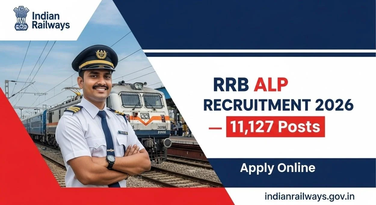 RRB ALP Loco Pilots Vacancy 2026: Bumper recruitment of 11,127 Assistant Loco Pilots in Railways