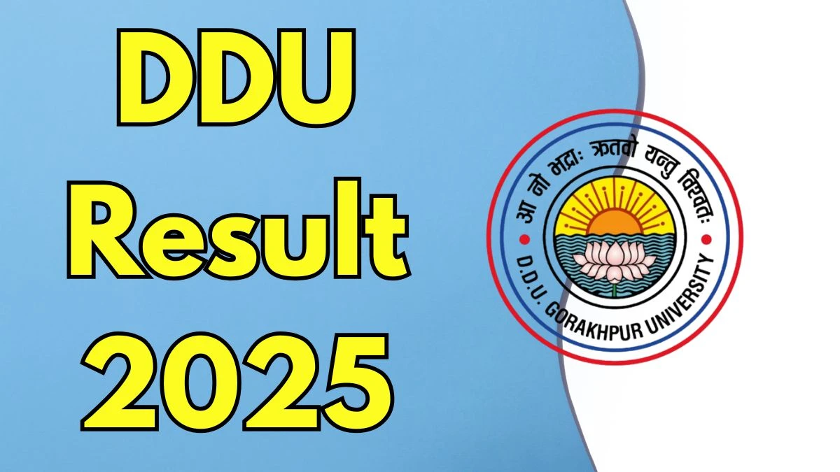 DDU Result Released 2026 : Now Download UG and PG Odd Semester Marksheet PDF at ddugu.ac.in